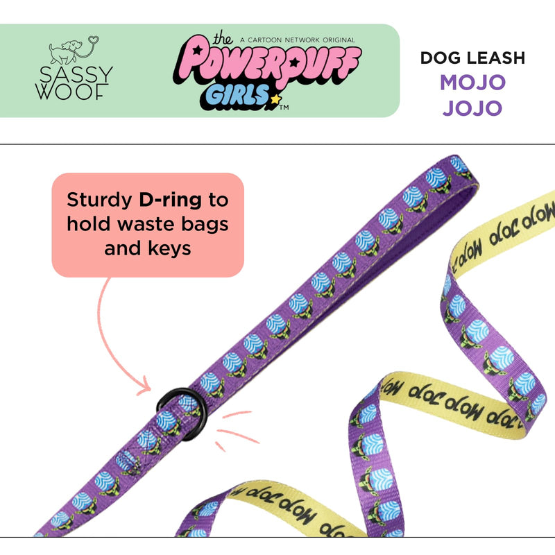 Sassy Woof Mojo JoJo™ Dog Leash (Love) 60-Inch with Neoprene Padded Handle - Comfortable, Durable, and Stylish for Small to Large Dogs - Officially Licensed 60" x 0.8" - PawsPlanet Australia