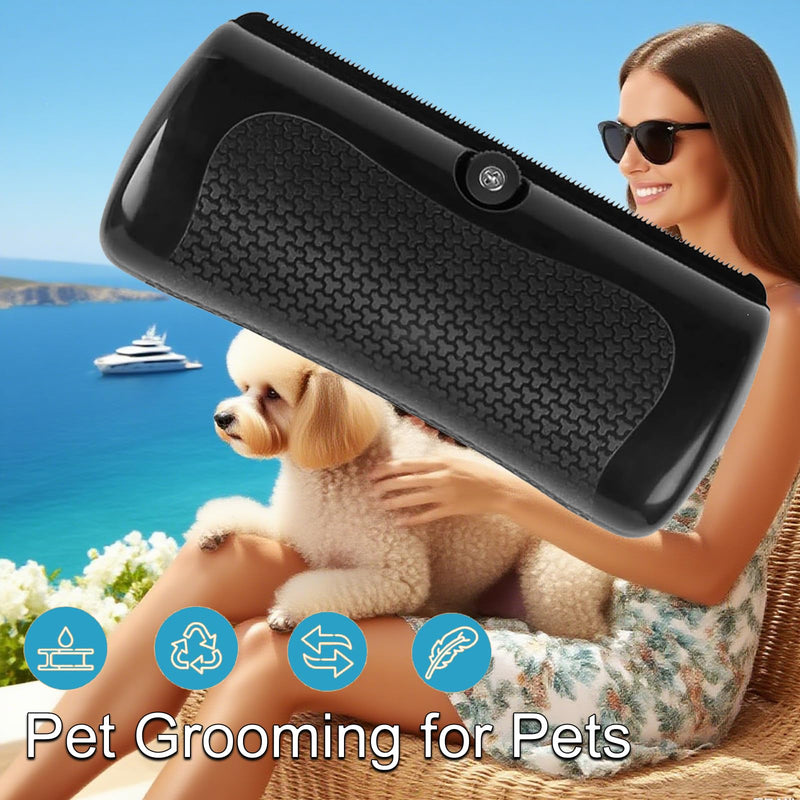 Deshedding Pet Brush, Grooming Brush for Dogs, Rabbits, Cats, Horses, Easy Long Hair Removal for Dogs, Pet Hair Remover Comb - PawsPlanet Australia