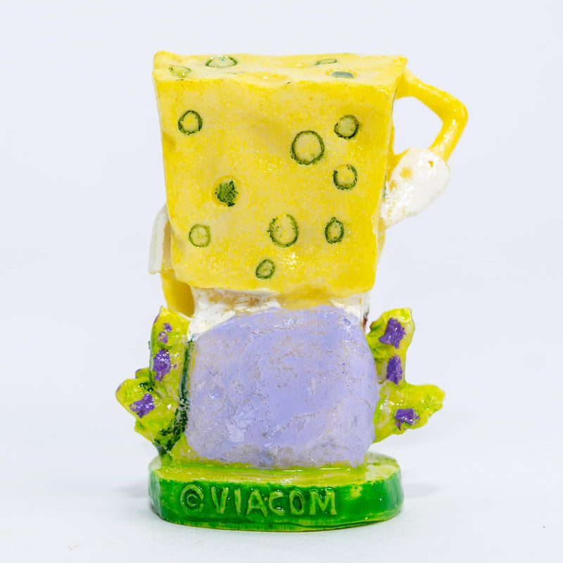 Penn-Plax Officially Licensed Spongebob Squarepants Aquarium Ornament – Spongebob (Mini/Small Size) – Great for Freshwater and Saltwater Tanks - PawsPlanet Australia