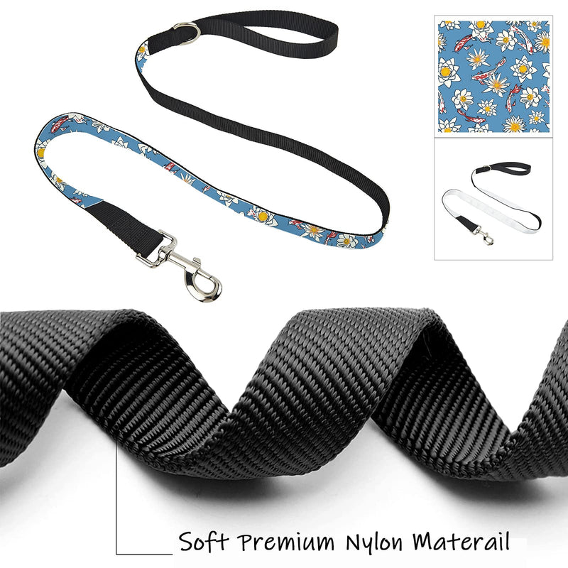 5 Packs Custom Sublimation Dog Leash Blank Plain Personalized for Small, Medium and Large Dogs 4/5/6 FT, 3/4 Inch 1 Inch Wide (6FT, 1’’Wide) 6FT x 1" Wide (Pack of 5)