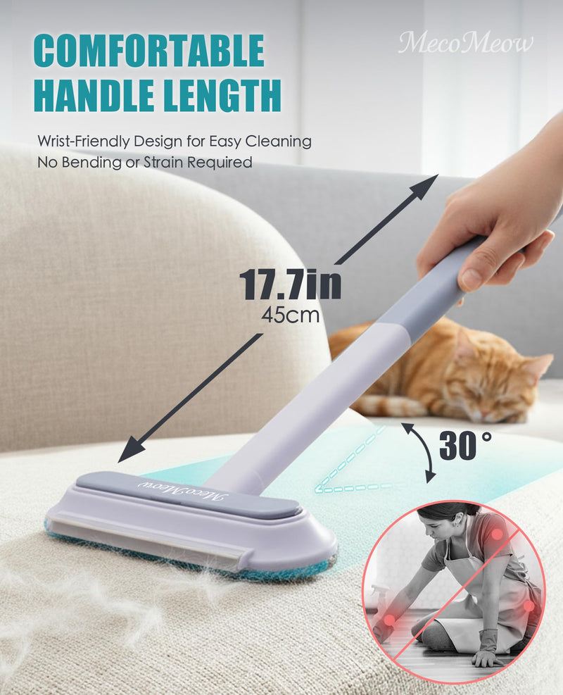 Pet Hair Removal Brush for Couch, Durable, Reusable, Washable Lint Cleaner for Dog and Cat Hair, Gentle on Furniture, Effective on Carpets, Clothing, Bedding-Simple simple - PawsPlanet Australia