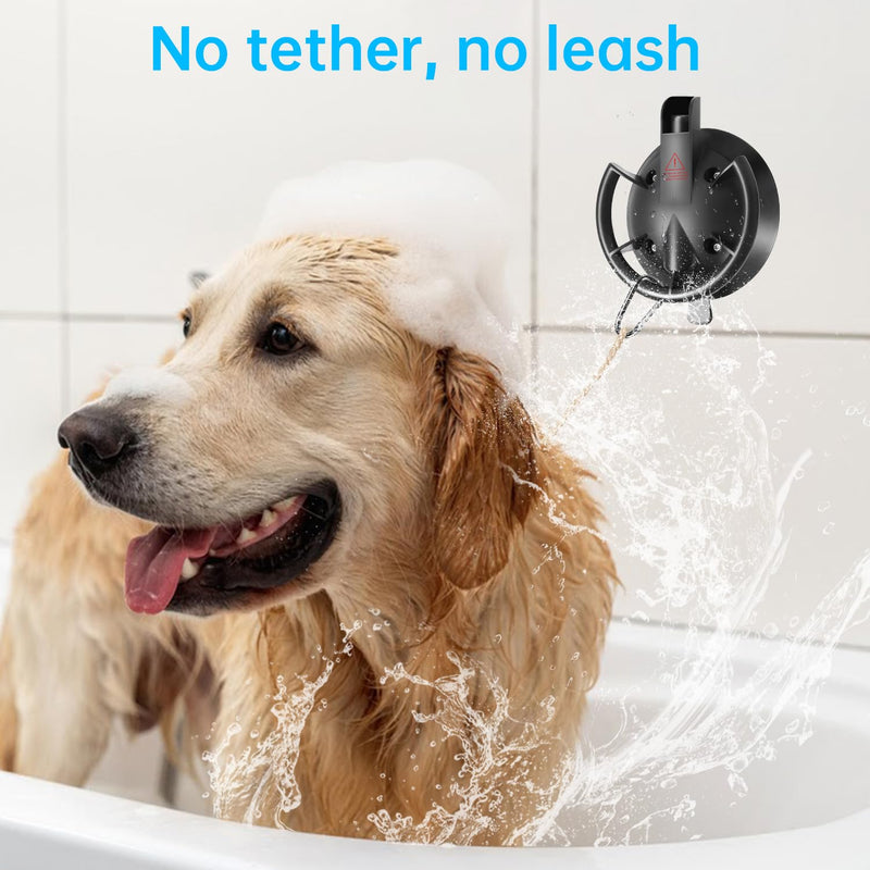 HLOGREE Heavy Duty Dog Bathing Suction Cup for Large Dog Within 110LBS, Pet Dog Cat Bath Holder Suction Cup Anchor for Grooming Bathtub Restraint, for Shower, Bathing, Blowing, Trimming - NO Leash - PawsPlanet Australia