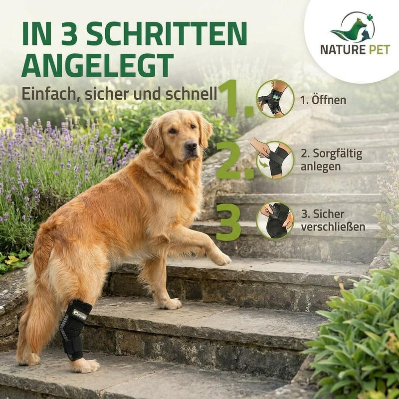 Dog Hock Brace / Hock Bandage for Dogs / Hock Protector Wrap (L) Protective bandage L