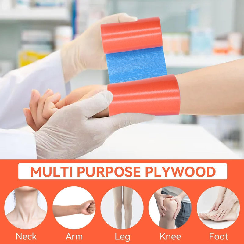 First Aid Splint, Rolled Splint Universal Aluminum Splint Dog Splint Emergency Splint Brace Support Splint for Arm Leg Broken Bones Fracture(11 * 46cm)