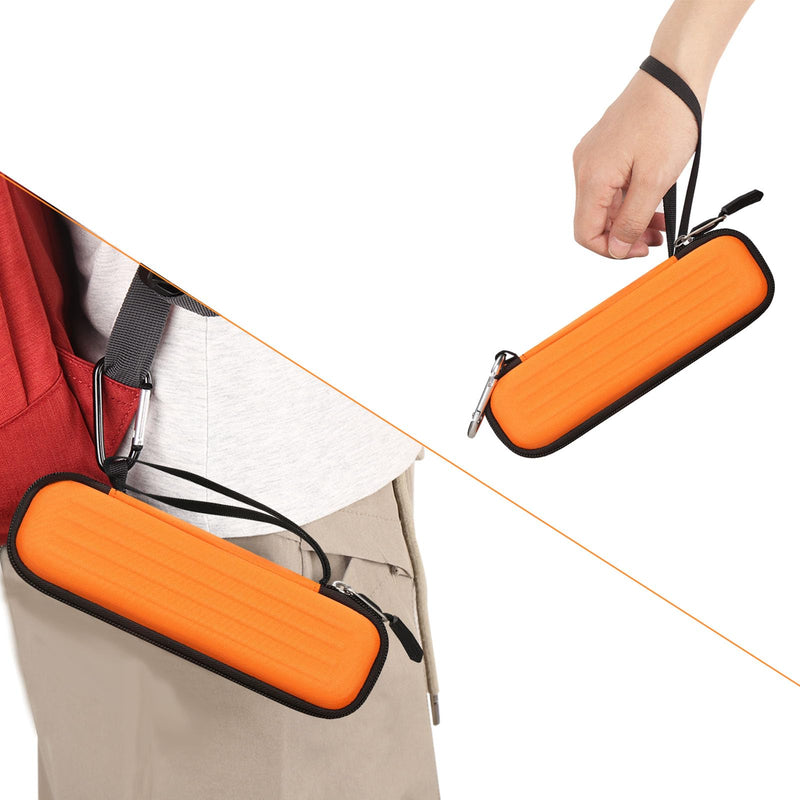Hard Storage Case for Casfuy Dog Nail Grinder - Travel Case (Orange) Orange - PawsPlanet Australia