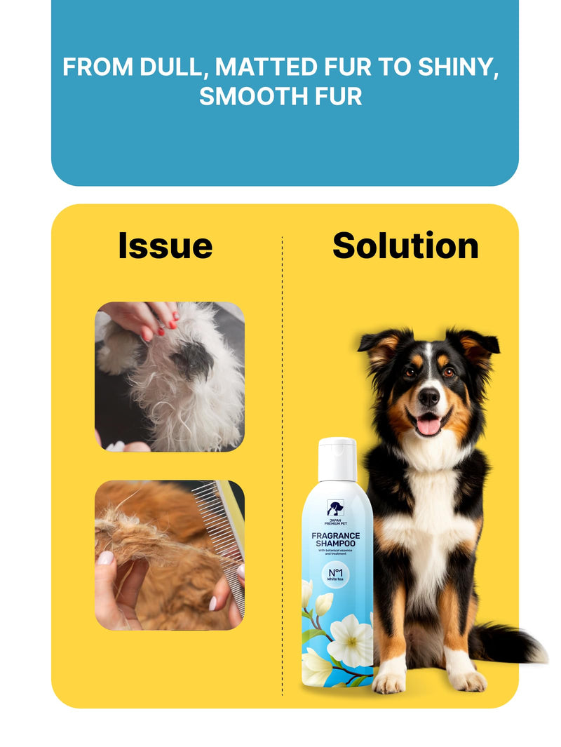 Aromatic Cat & Dog Shampoo with Floral-Fruity Aroma | Dog & Cat Shampoo with Reduced Acidity of pH 5.5 | Suitable for Puppies and Kittens as well | For Shiny Long-Hair | 250 ml Aroma shampoo (floral-fruity scent) - PawsPlanet Australia