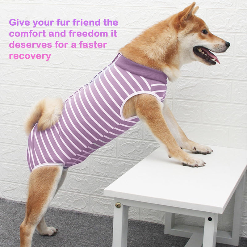 TYXHXTF Dog Recovery Suit - Post Surgery Body Suit for Male & Female Dogs, Adjustable, Pet Shirt