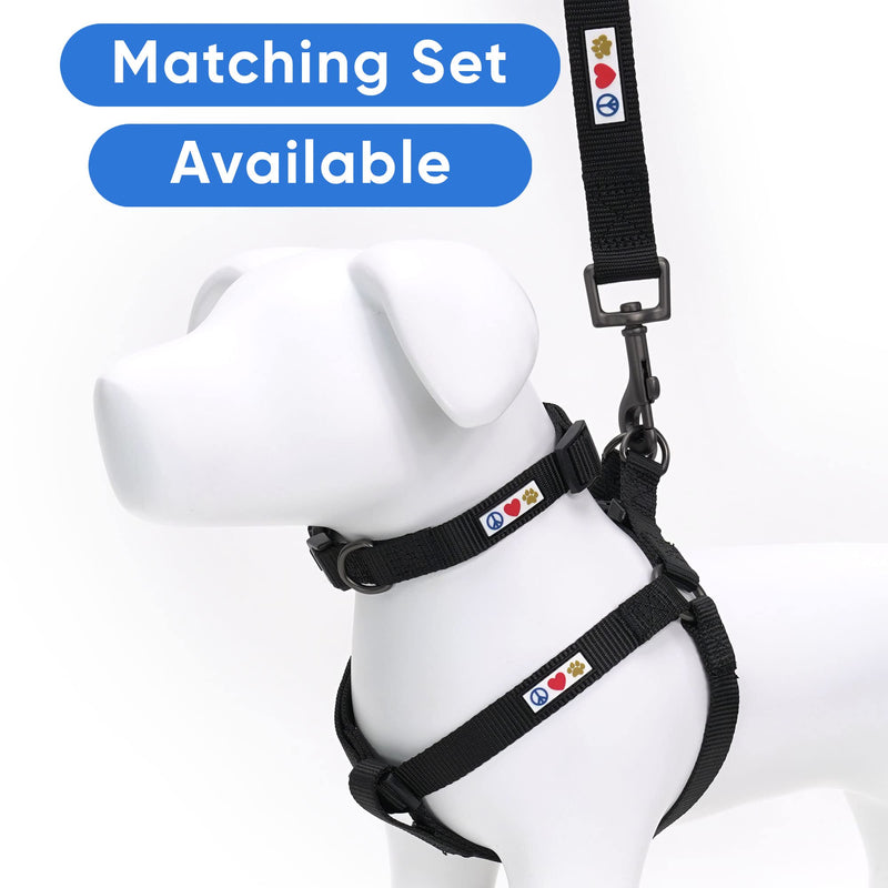 Pawtitas 6 FT Solid Color Leash for Puppy Leash Dog Leash Comfortable Handle Dog Training Leash 6 ft Dog Leash Extra Small Dog Leash/Small Dog Leash Black Dog Leash X-Small/Small (Pack of 1) Black ✅ Solid - PawsPlanet Australia