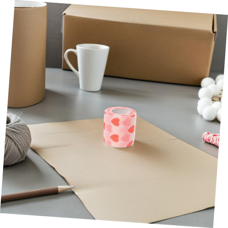 Milisten 12 rolls of animal bandages for dog wounds, self-adhesive dressing material, elastic wrap for dog paws, breathable cover, versatile bandage bag.