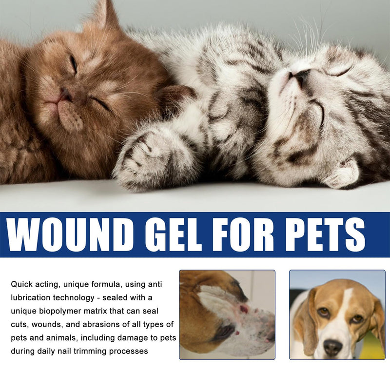 JoanofArc Dog Wound Care Hydro Gel, Heals Wounds, Cat Wound Care Gel, Helps with Cuts, Bites, Injured in a Fight, Scratches, Injured While Trimming Nails, Daily Gentle Care Gel, 0.68 fl.oz
