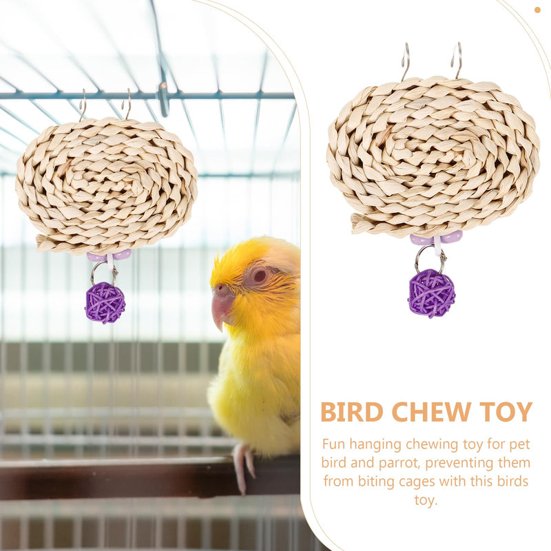 Bird Chewing Toy Shredding Bird Toy Parrot Chewing Toy Parrot Cage Bite Toy for Macaw Cockatoo Parakeets Pet Bird Cage Accessories - PawsPlanet Australia