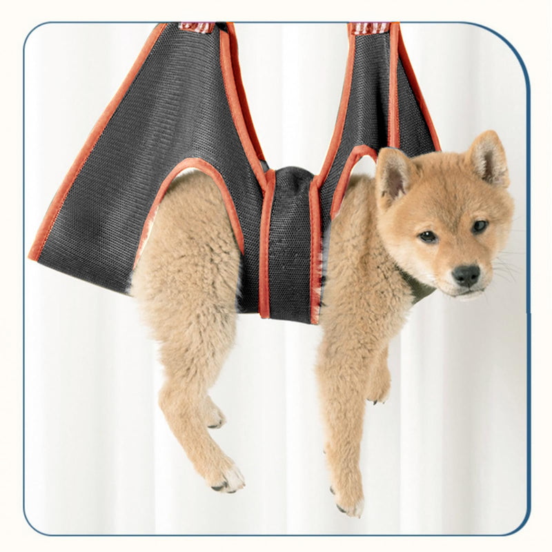 Cat and Dog Grooming Hammock with Safety Belt for Nail Clipping、Grooming,Cat Bathing Bag for cat Nail Trimming,Cat Claw Care Bag, Dog Grooming Harness（S,Be Sure to Check The Size Chart） S Pink - PawsPlanet Australia
