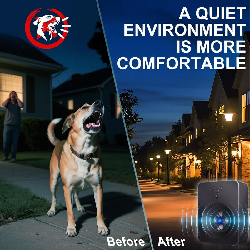 Ultimate Ultrasonic Bark Control Device for Dogs - 50ft Remote & Auto Sensor Modes | Weatherproof Anti-Bark Deterrent | Handheld Remote Training Tool | Stop Excessive Barking Humanely - PawsPlanet Australia