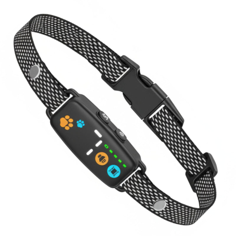 Smart Dog Bark Collar for Small & Medium Dogs (8–50 lbs) – Automatic Bark Control with Beep & Vibration, 7 Sensitivity Levels, Rechargeable & Waterproof, Adjustable Fit