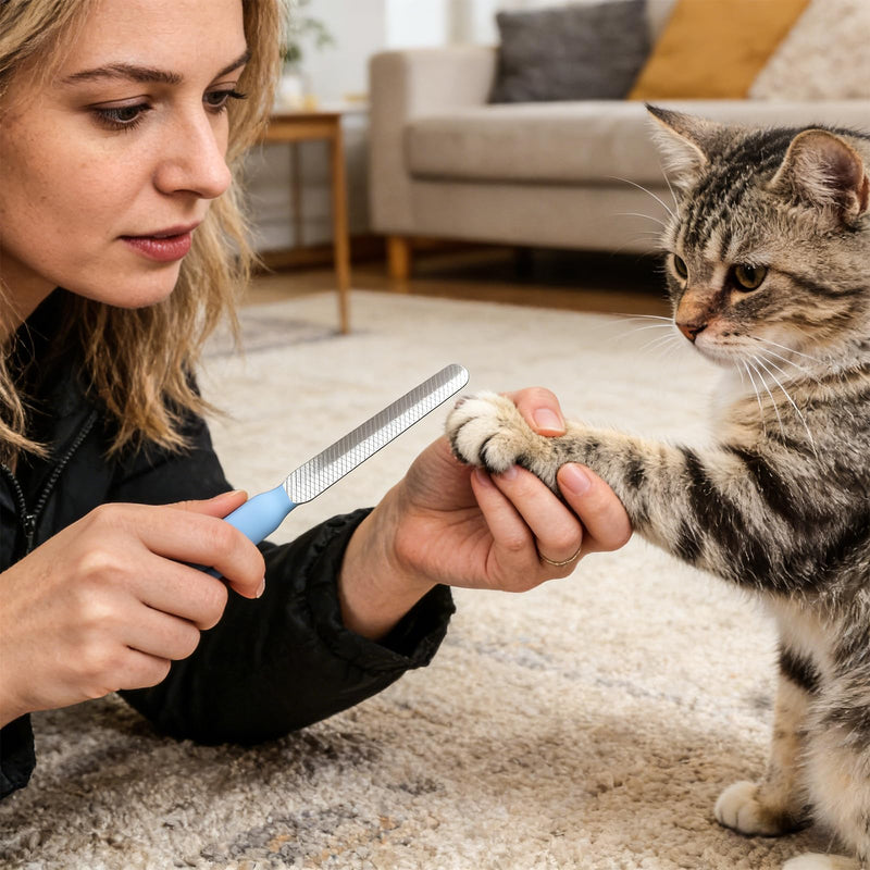 Dog and Cat Nail Clippers,Dog Nail Trimmer with Safety Guard,Prevent Excessive Nail Trimming,Free Nail File Included, Professional Grooming - PawsPlanet Australia