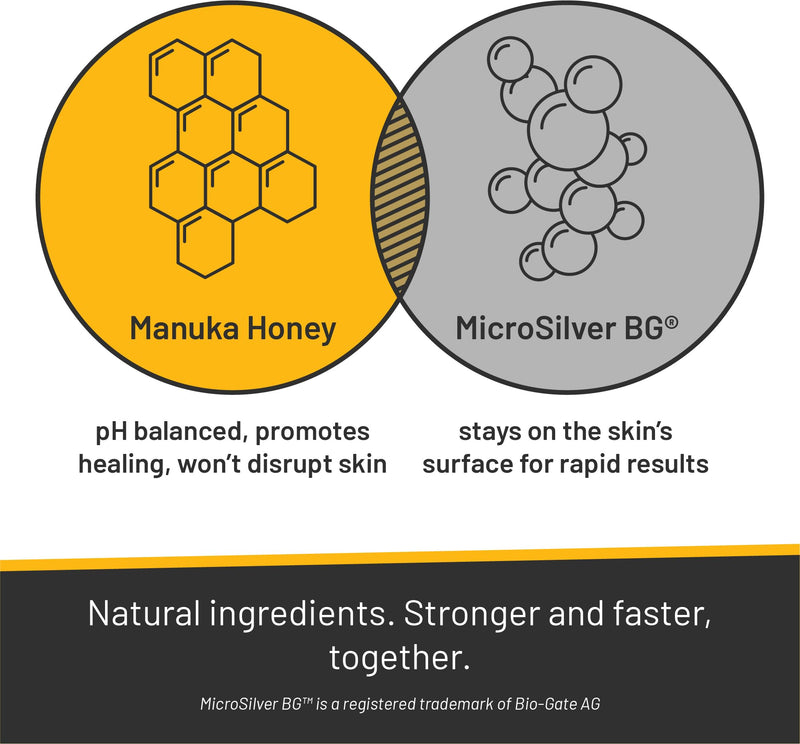 Silver Honey Rapid Skin Relief Soothing Conditioner, Manuka Honey + MicroSilver BG, 16 fl oz - PawsPlanet Australia