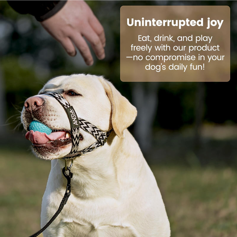 Gentle Leader Ultra-Light No-Pull Dog Headcollar: Adjustable, Breathable Comfort, Prevents Explosive Rushes, Ideal for Daily Use (Medium Size) Medium - PawsPlanet Australia