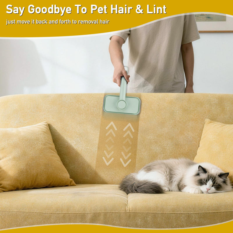 Pet Hair Remover – Reusable Lint Remover for Dog and Cat Hair Electrostatic Lint Brush Magic Pet Hair Removal Tool for Clothes, Couch, Carpet, Car, Rugs, Bedding, Fabric Furniture 2