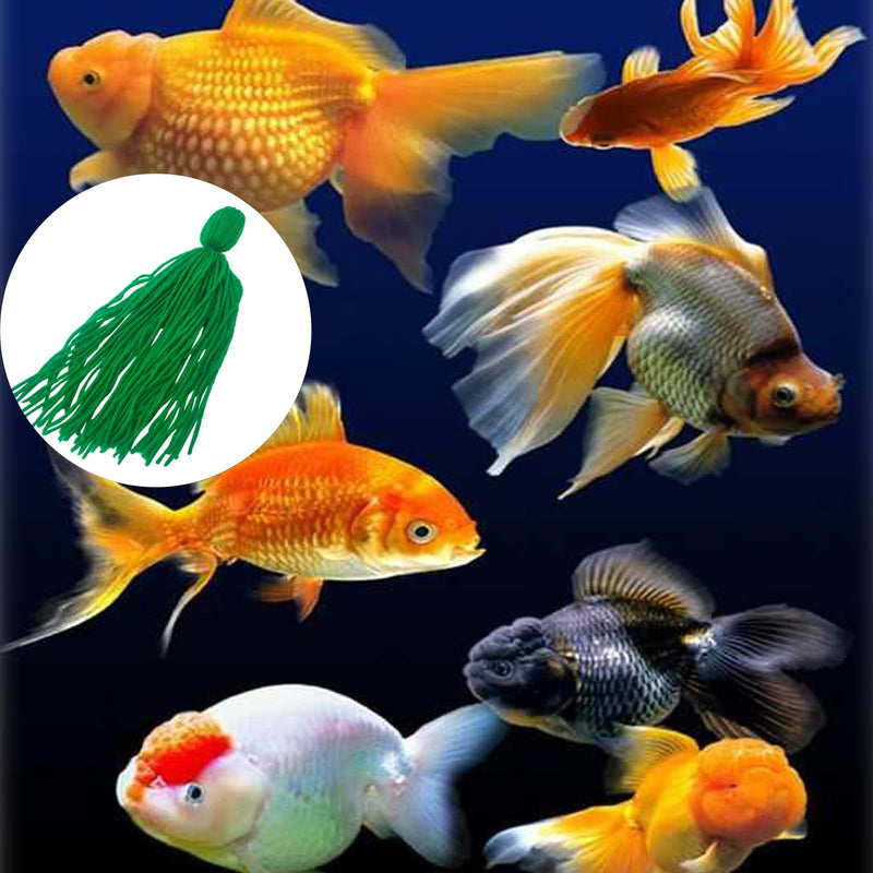 2PCS Fish Spawning Mops Fish Breeding Aquatic Plant Fish Hideout for Aquarium Floating Fish Grass for breeding spawning Fish, Aquarium Fish Fry Hiding Decorations