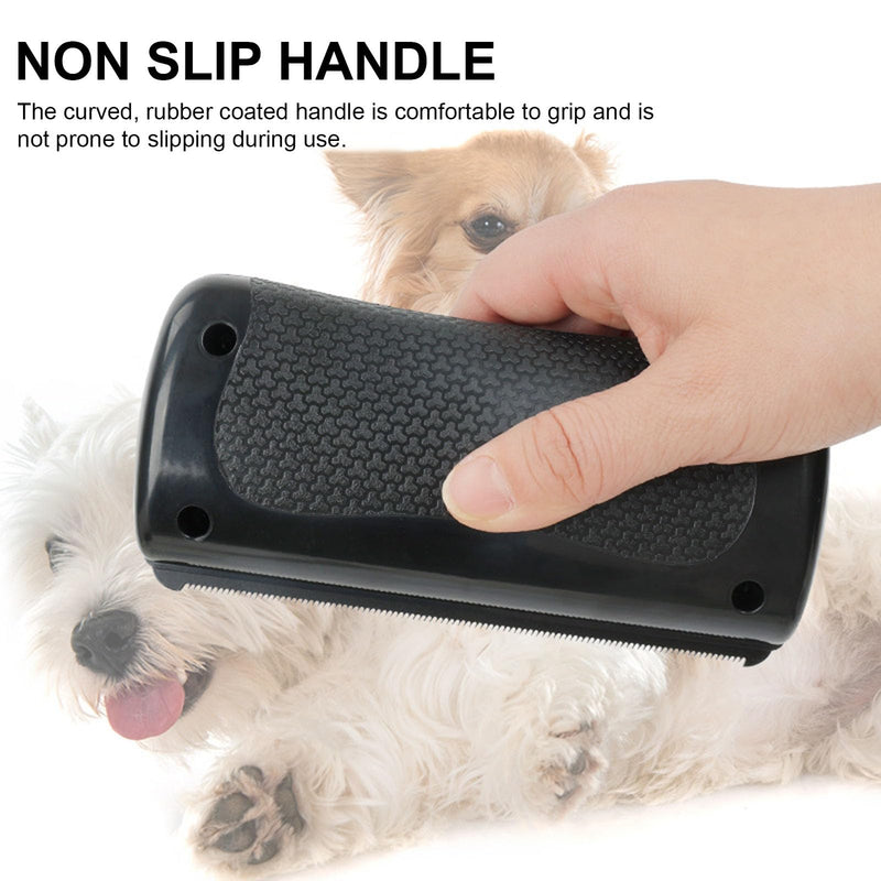YUYTE Pet Deshedding Brush,Deshedding Dog Brush,Ergonomic Pet Grooming Brush for Dogs,Cats,Horses,Remove Knots - PawsPlanet Australia