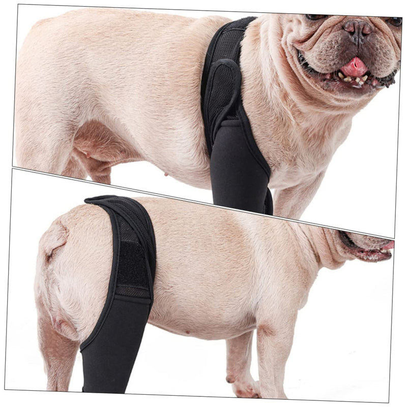 balacoo Dog Leg Brace Adjustable Neoprene Sleeve for Foreleg and Hindleg Support with Breathable Mesh for Injury Recovery and Improved Circulation Suitable for Puppies and Senior Dogs