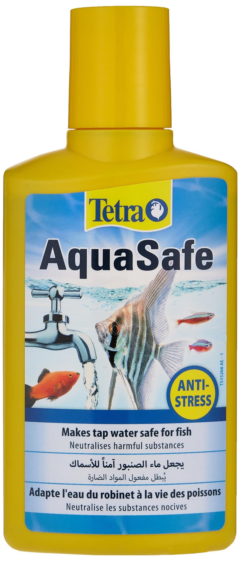 Tetra AquaSafe to Turn Tap Water into Safe and Healthy Water for Fish and Plants, 250 ml 250 ml (Pack of 1) Single - PawsPlanet Australia