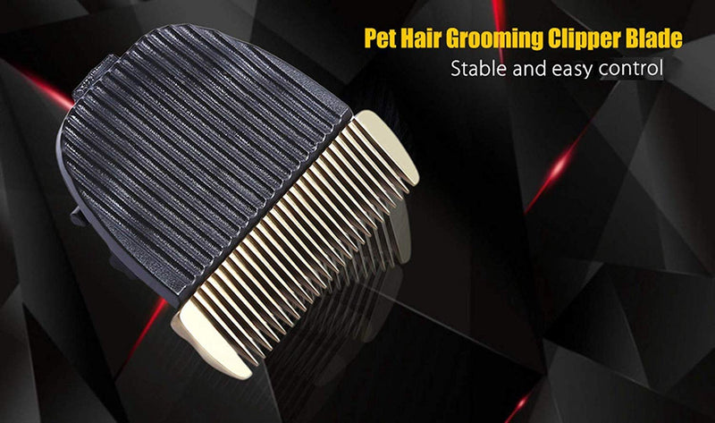 Dog Hair Clipper Blade Professional Pet Grooming Trimmer Clipper Blade Detachable Replacement Blade Cat Dog Accessory for P2/P3 (3pcs)