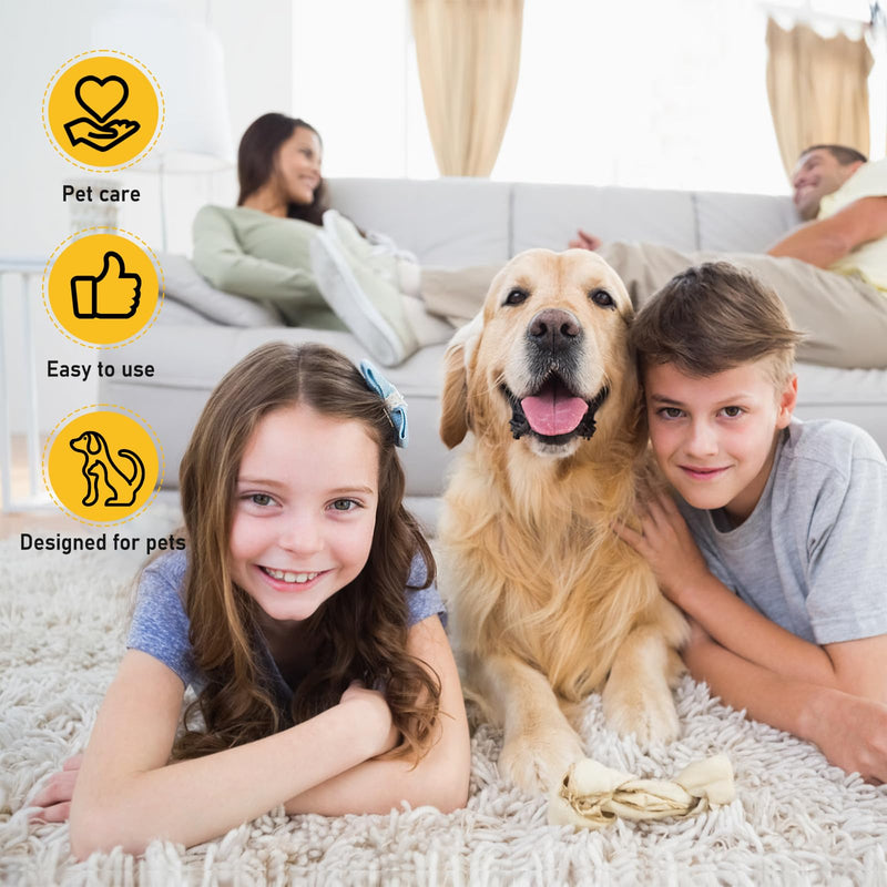 Saffory Dog Paw Trimmer, Pet Claw Trimmer with LED Light, Low Noise USB Rechargeable Pet Clipper. Suitable for Dogs and Cats, for Trimming Hair Around Paws Eyes Ears Face Buttocks. (1) 1 - PawsPlanet Australia
