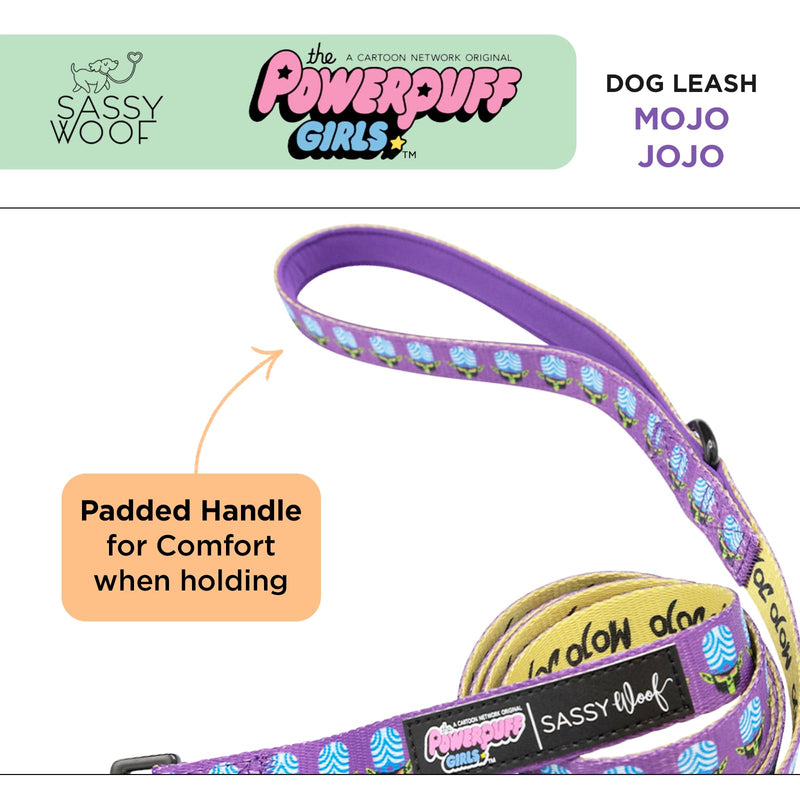 Sassy Woof Mojo JoJo™ Dog Leash (Love) 60-Inch with Neoprene Padded Handle - Comfortable, Durable, and Stylish for Small to Large Dogs - Officially Licensed 60" x 0.8" - PawsPlanet Australia