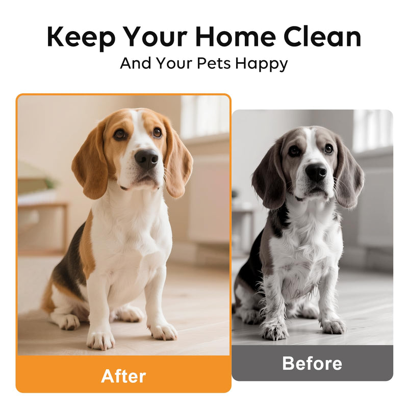 Groompro Deshedding Brush, Deshedding Dog Brush for Cats, Dogs, Rabbits, Horses, Ergonomic Pets Groomer that Relieves Pet Itchiness, Effectively Removes Undercoat & Loose Hair - PawsPlanet Australia