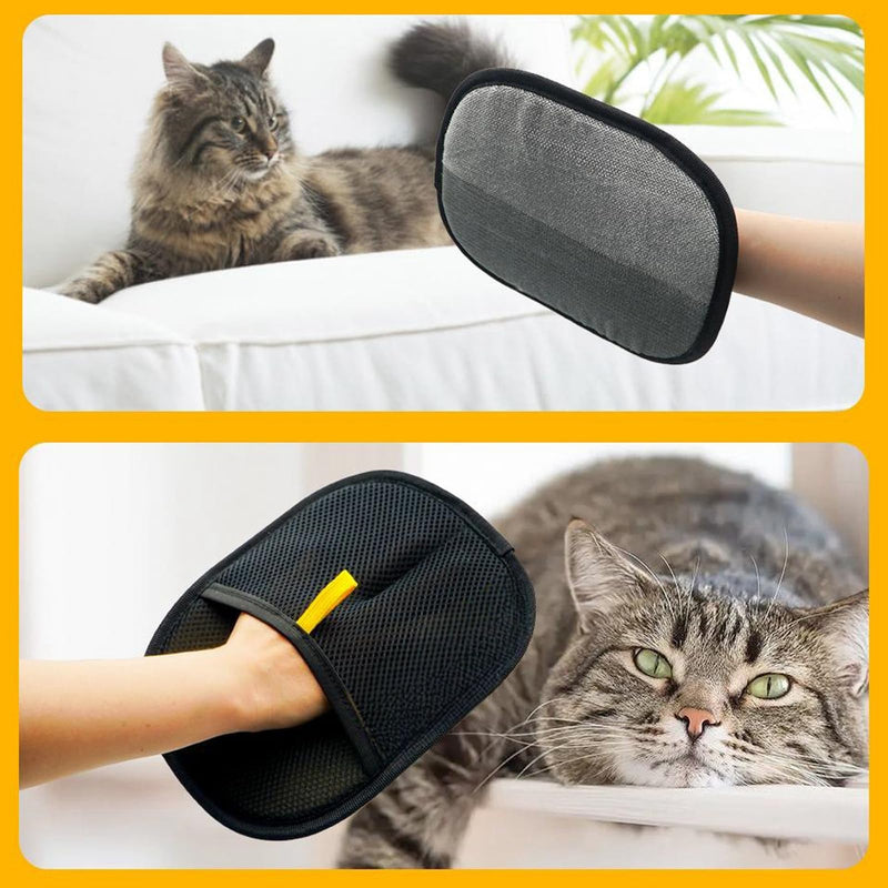 (3PCS) Pet Hair Remover Glove, 2025 New Efficient Grooming Gloves for Pet Hair, Pet Hair Remover Gloves for Dog & Cat, Reusable Pet Hair Remover Glove for Washing, Deshedding, Grooming - PawsPlanet Australia
