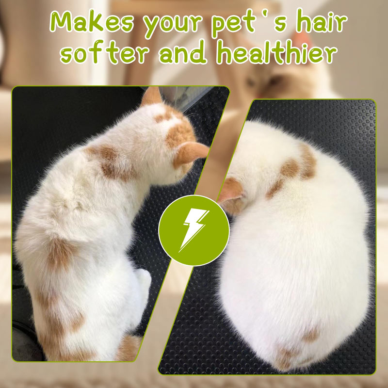 Dog & Cat Hair Brush for Shedding, Self Cleaning Cat Steam Brush for Grooming, Skin Friendly Pet Detangler Spray Dematting, Slicker Brush with Water Tank, Pet Supplies Accessories - PawsPlanet Australia