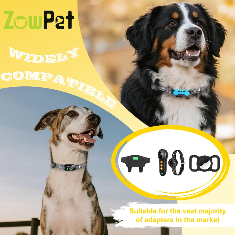 Comfortable Dog Collar Replacement Strap, Reflective Breakaway Dog GPS Training Bark Receiver Collars, Heavy Duty E Collar, Adjustable Collars Straps for Small Medium Large Dogs M(12.5"-17.5") M(12.5"-17.5") - PawsPlanet Australia