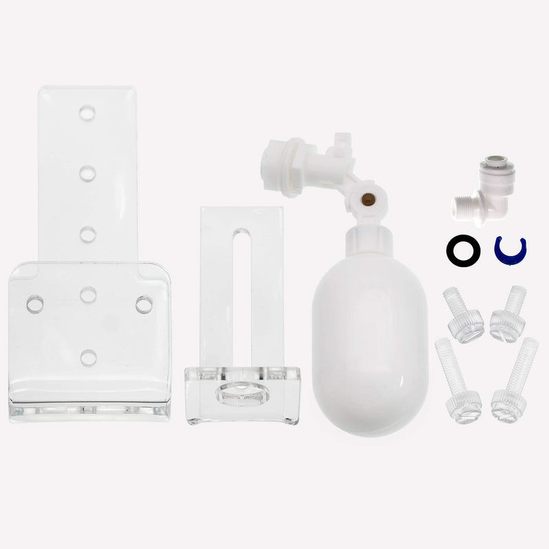 ZAOJIAO Auto-top-Off ATO Solution Auto Water Filler Adjustable Float Valve Mounting for Aquarium Sump ATO system(Acrylic bracket) - PawsPlanet Australia