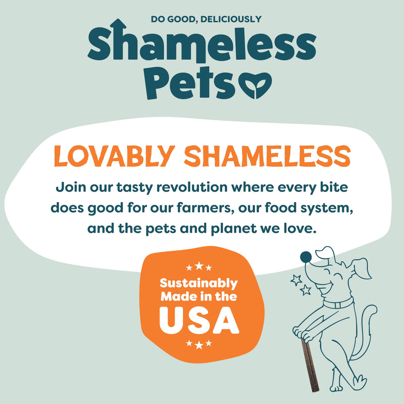 Shameless Pets Dental Chews for Dogs, Variety (4-Pack) - Natural Dog Teeth Cleaning Treats with Fresh Breath Benefits | Grain-Free Dental Sticks for Small, Medium & Large Dogs Variety Pack 7.2 Ounce (Pack of 4) - PawsPlanet Australia