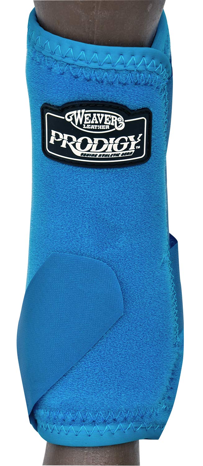 Weaver Leather Prodigy Original Athletic Boots Medium 2-pack, Front Turquoise - PawsPlanet Australia