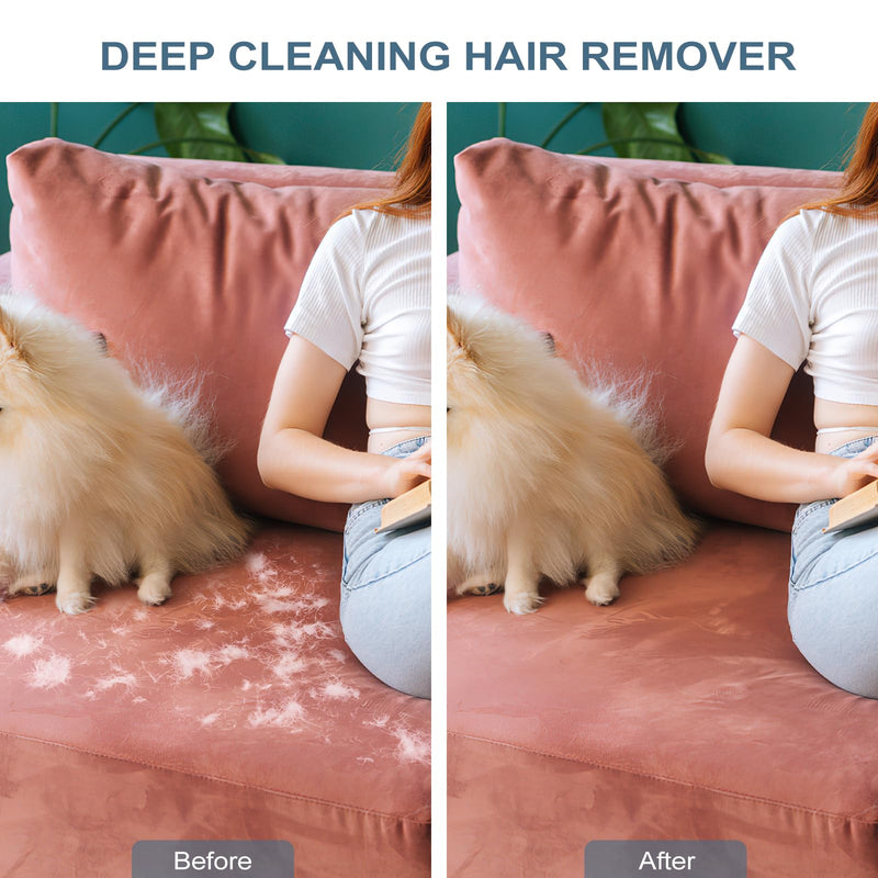 Newest Pet Hair Remover, 2 Pack Dog Cat Hair Remover, Lint Cleaner, Deep Cleaning, Portable Fur Removal Tool for Carpet, Car Mat, Couch, Pet Bed, Rug - PawsPlanet Australia
