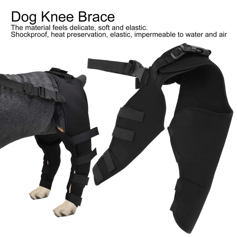 GOTOTOP Dog Leg Brace Pet Dog Hind Legs Protector Adjustable Knee Brace Dog Leg Support for Dog Hind Leg Recovery - PawsPlanet Australia