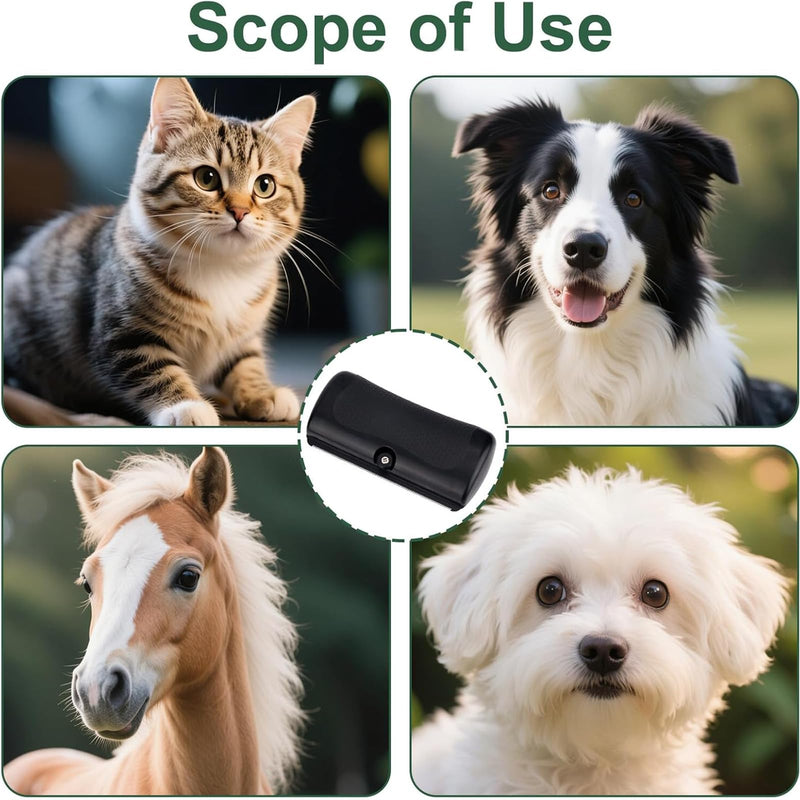 Deshedding Dog Brus,2025 New Deshedding Brush for Dogs, Cats & Horses, Pet Hair Remover Comb for Shedding,for Matted & Loose HairC (Black) - PawsPlanet Australia