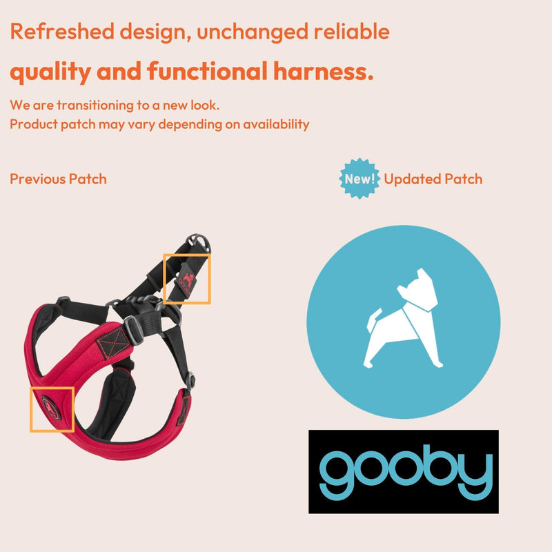 Gooby Escape Free Sport Harness - Pink, Small - No Choke Step-in Patented Neoprene Dog Harness with Four-Point Adjustment for Small to Medium Dogs Small chest (12.5-18.75")
