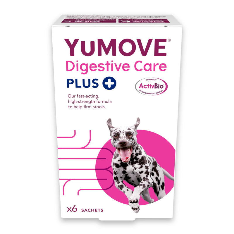 YuMOVE Digestive Care PLUS | Previously YuDIGEST PLUS | Veterinary Strength Fast-acting Probiotic Digestive Support for Dogs and Cats , All Ages and Breeds | 6 Sachets - PawsPlanet Australia