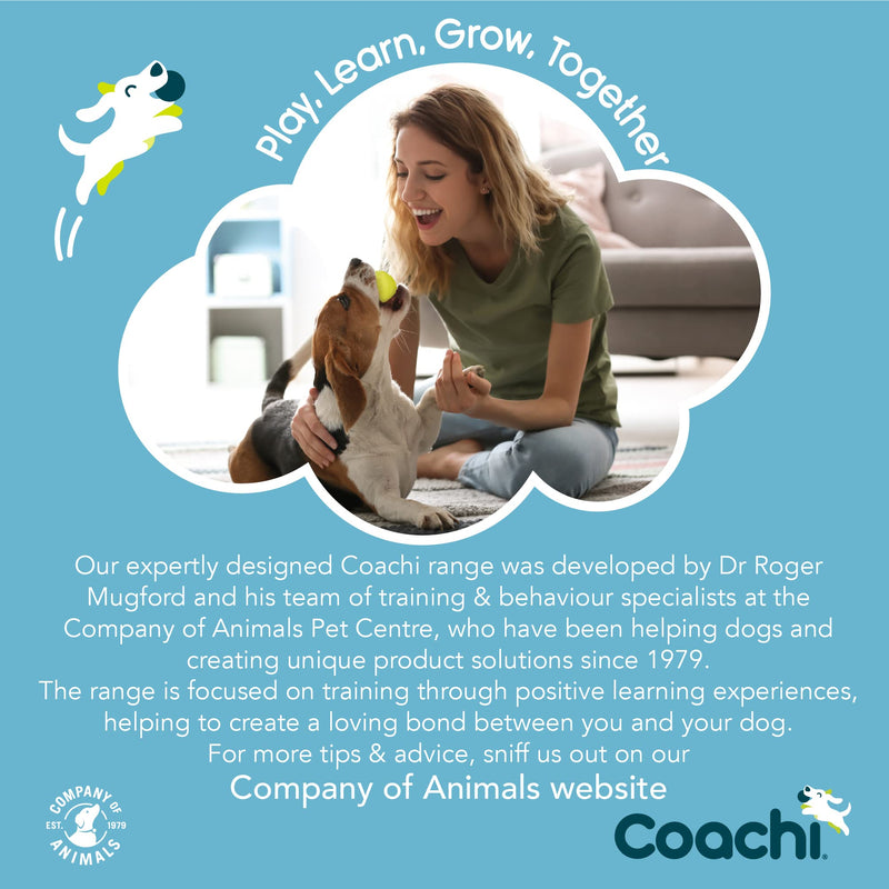 Coachi Two Tone Whistle, Train Two Dogs, Train Different Commands, Tough Material, Adjustable Reflective Lanyard, Traditional, Recall Training, Lightweight & Compact, Dog and Puppy Training - PawsPlanet Australia