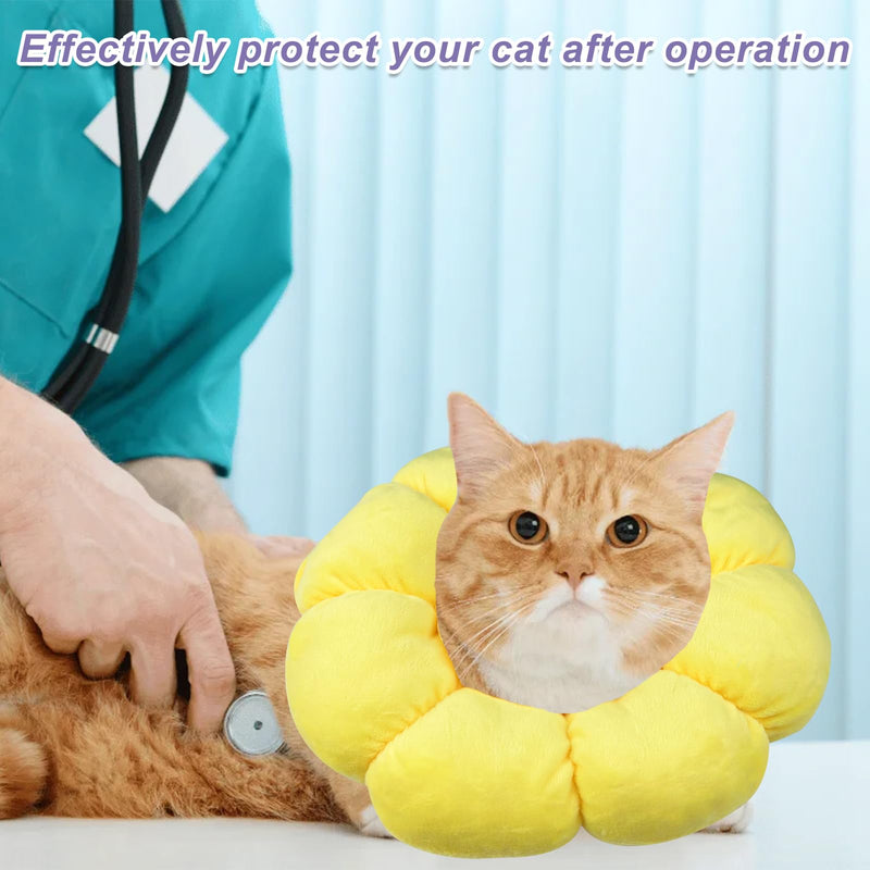 Newpop Cat Collar, Lick Protection, Adjustable Cat Collar, Cat Collar, Protective Collar, Soft, Recovery Collar, Small Dog After Surgery Cat Collar
