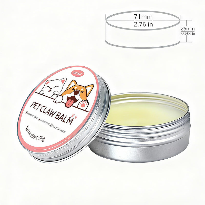 Natural Lickable Dog Paw & Nose Balm Soothes wear and Tear on Your pet's Paws and Nose Repairs Damage Nourishes Dryness Improves Rough paw Pads 1.75 oz for Cats and Dogs - PawsPlanet Australia