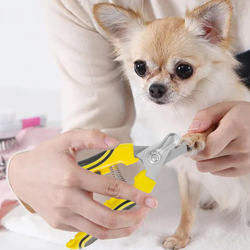 Diamond Dremel Dog Nail Grinder Attachment & Dog & Cat Pets Nail Clippers and Trimmers, Dremel Accessories & Dog Nail Trimmers with Safety Lock to Avoid Over Cutting, Grooming Tool for Pets YCA - PawsPlanet Australia