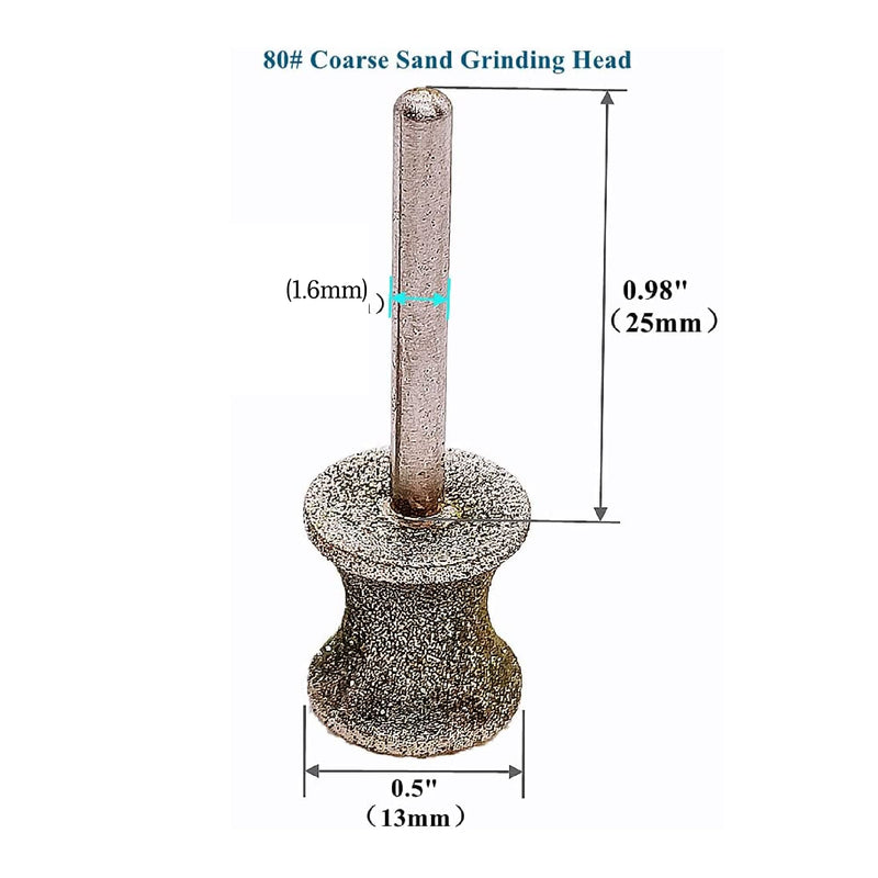 2 Pack Diamond Dog Nail Grinder Bits for Rotary Tool Fits Dremel and Many Others - PawsPlanet Australia