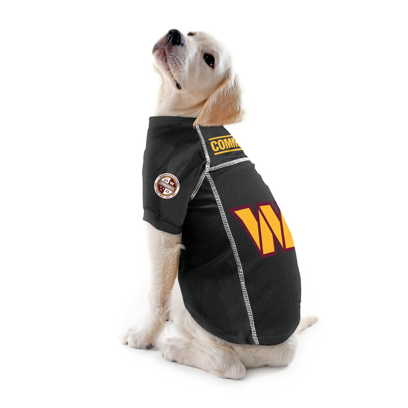 Littlearth NFL Washington Commanders Basic Pet Jersey, Team Color, Large - PawsPlanet Australia