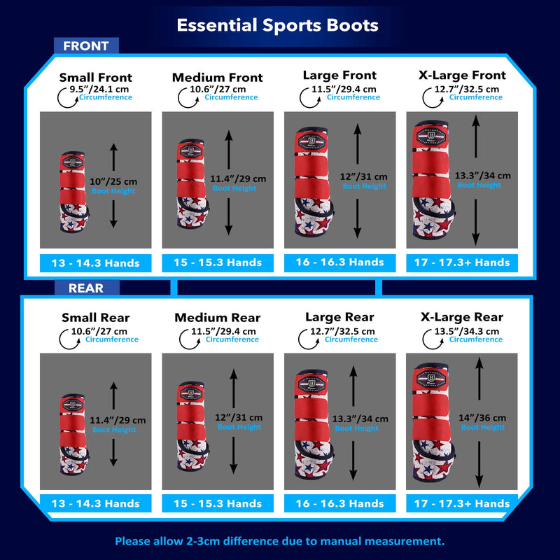 Harrison Howard Horse Sport Medicine Front Shock-Absorbing Boots All-Round Lower Limb Protection & Support Sport Boots Athletic Boots Perfect for Endurance Training and Performance Dream Star M Medium - PawsPlanet Australia