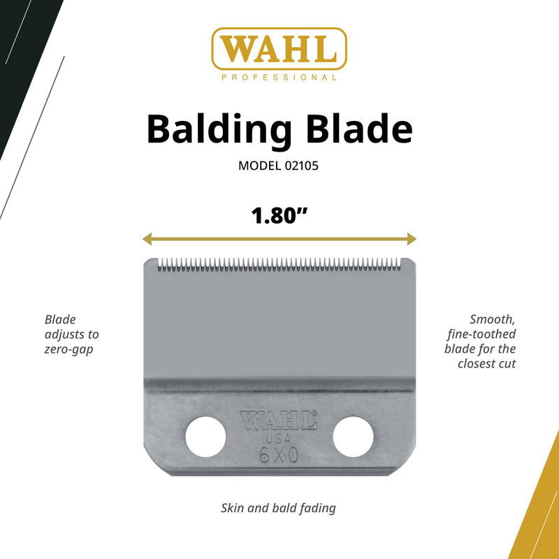 Wahl Professional Balding Blade 6X0 Ultra Close Replacement For 5 Star Balding Clipper - PawsPlanet Australia