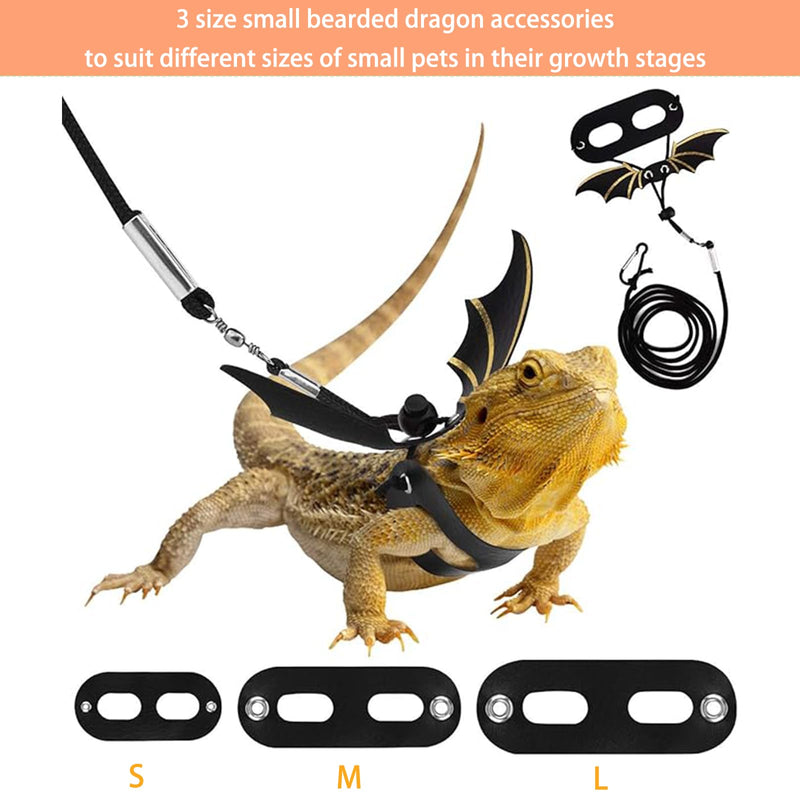 Bearded Dragon Carrier with Harness and Leash Set Large Small Animal Carrier Backpack Bubble Window Portable Small Pet Carrier for Reptile Lizard Rabbit Bird Guinea Pig Cat Travel Walking Bearded Dragon Carrier - PawsPlanet Australia